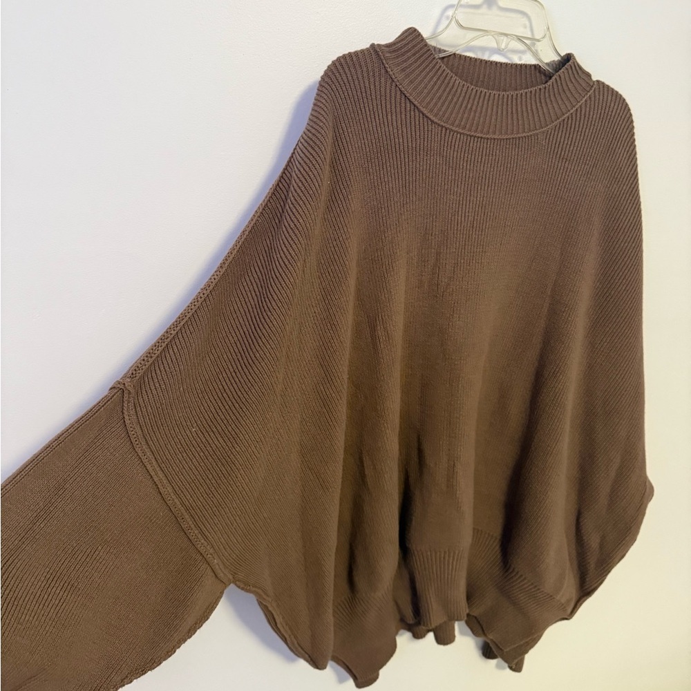 Impressions Taupe Knit Sweater - Picture 2 of 4